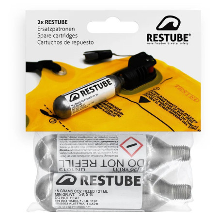 Część zamienna Restube CO₂ cartridge 16g (2pack)