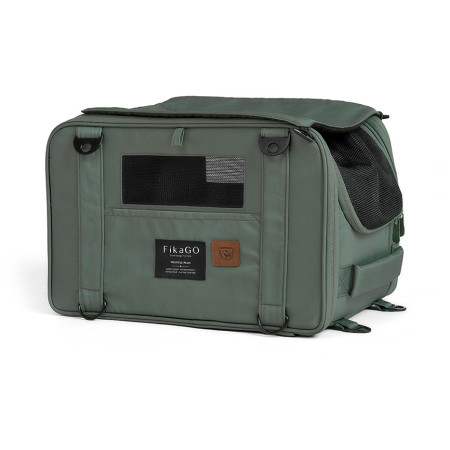 Transporter dla psa FikaGo Truffle Plus khaki Green