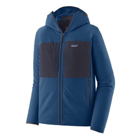 Męska bluza Patagonia R2 TechFace Hoody niebieski Clement Blue