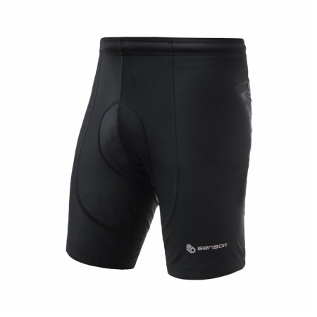 Męskie spodenki rowerowe Sensor Cyklo Entry True Black czarny True black