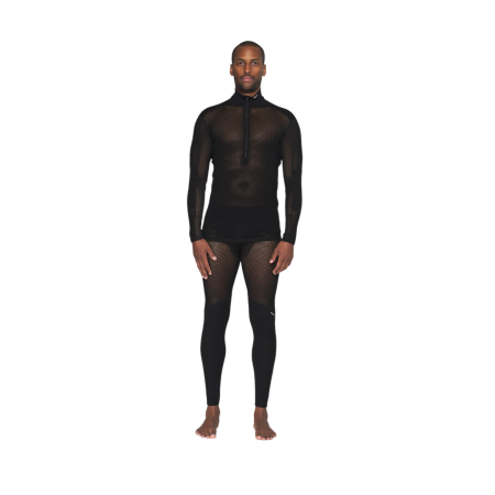Męska koszulka Devold Wool Mesh Pro Zip Neck Man