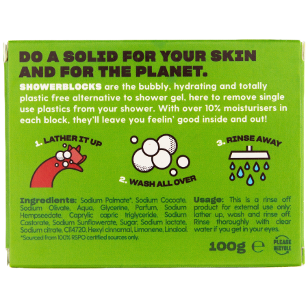 Żel pod prysznic Totally Solid Solid Shower Gel - Mint & Grapefruit