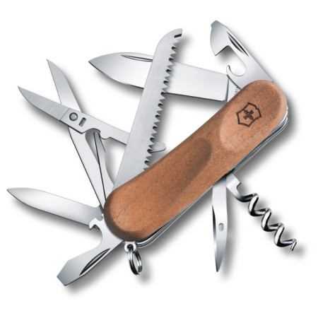 Składany nóż Victorinox EvoWood 17 brązowy