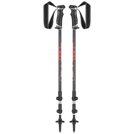 Kije trekkingowe Leki Journey Lite czerwony RedWhite