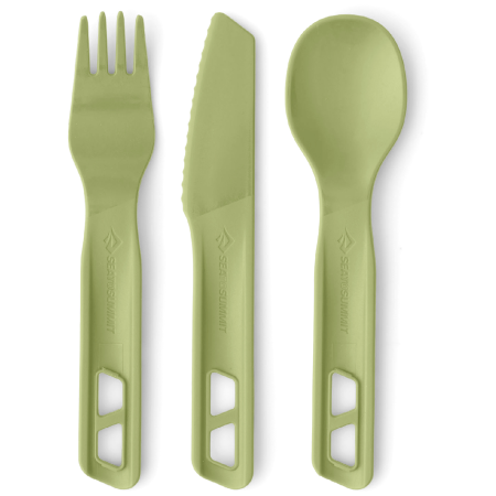 Sztućce Sea to Summit Horizon Cutlery Set - 3 Piece zielony Tarragon