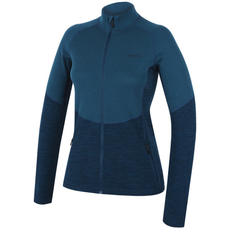 Bluza damska MOOA Merino 3D 240 niebieski lagoon blue