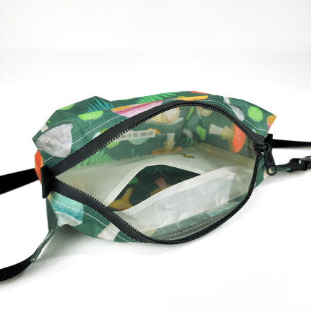 Nerka High Tail Designs Fanny Pack Forest Mushroom