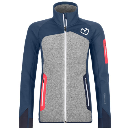 Kurtka damska Ortovox Fleece Plus Jacket niebieski NightBlue