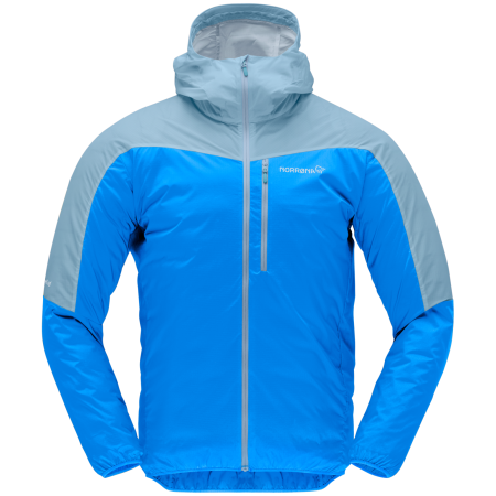 Kurtka męska Norrona falketind aero60 Zip Hood niebieski Skydiver