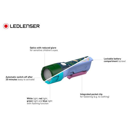 Latarka Ledlenser Kidbeam4