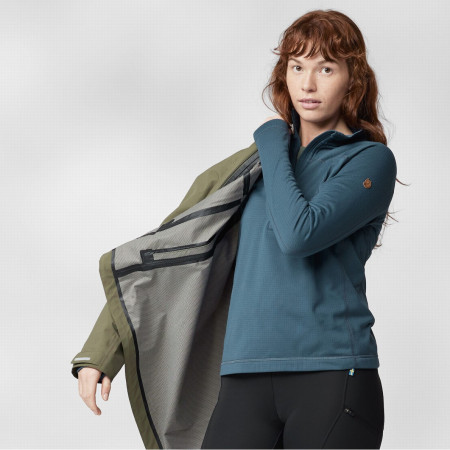 Bluza damska Fjällräven Abisko Lite Fleece Half Zip W