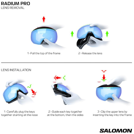 Gogle narciarskie Salomon Radium Pro Sigma