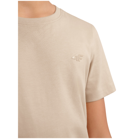 T-shirt dziecięcy 4F Tshirt F3528 Beige