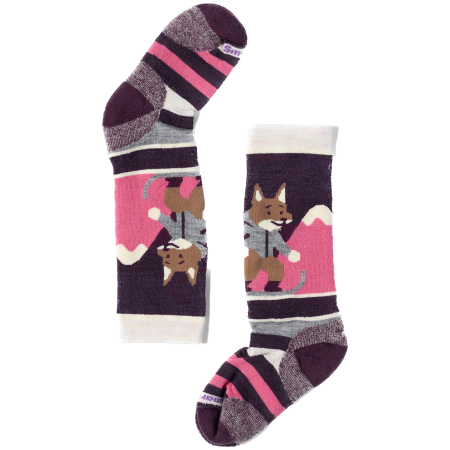 Skarpety Smartwool Kids' Wintersport Full Cushion Fox Glade fioletowy