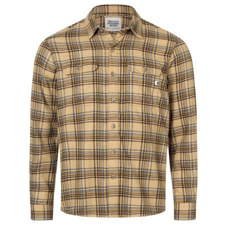 Koszula męska Marmot Bayview Midweight Flannel LS brązowy Shetland