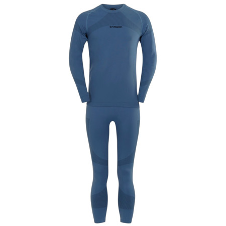 Męska bielizna termoaktywna Fundango Seamless Baselayer Set ciemnoniebieski patriot blue