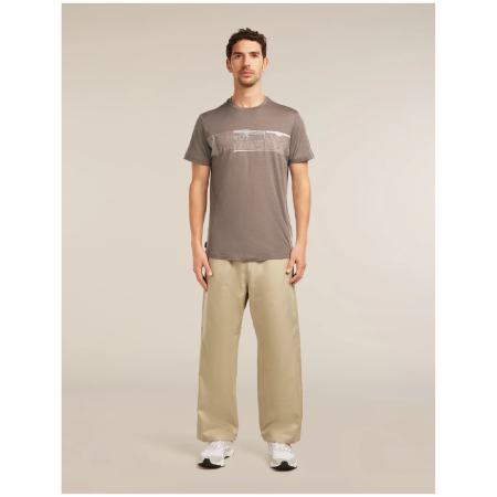 Męska koszulka Icebreaker Men Merino 150 Tech Lite SS Tee Elevation Line