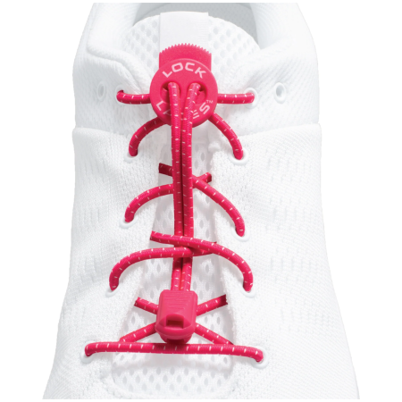 Sznurowadła Lock Laces Original różowy Hot Pink