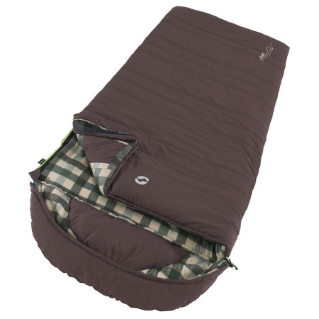 Śpiwór syntetyczny Outwell Camper Supreme brązowy