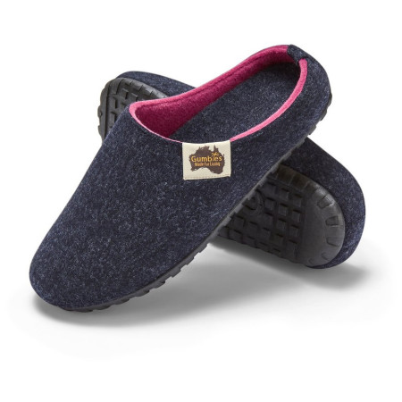 Damskie kapcie Gumbies Outback Navy & Pink