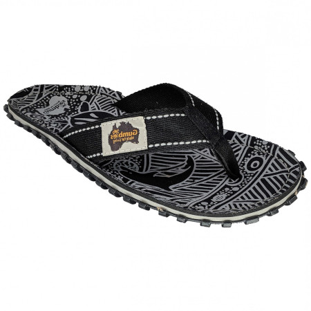 Japonki Gumbies Islander Black Signature czarny Black