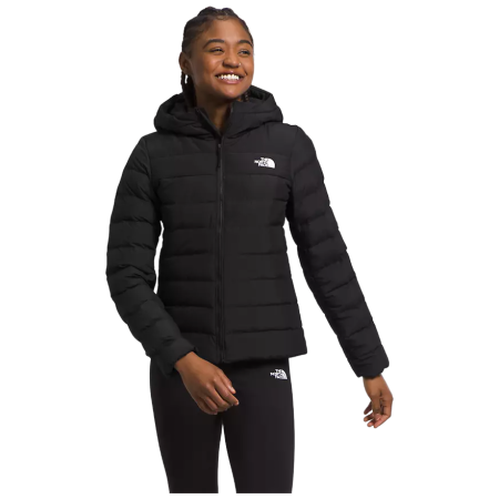 Kurtka zimowa damska The North Face W Aconcagua 3 Hoodie czarny TNF BLACK