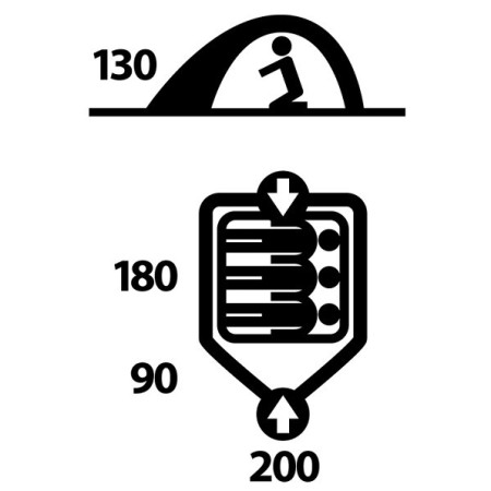 Ultralekki namiot Husky Sawaj 3