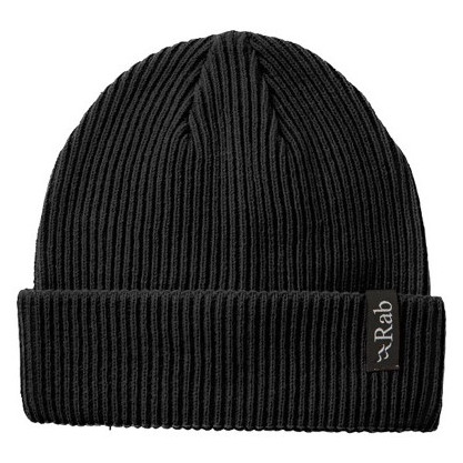 Czapka Rab Perimeter Rolled Beanie czarny
