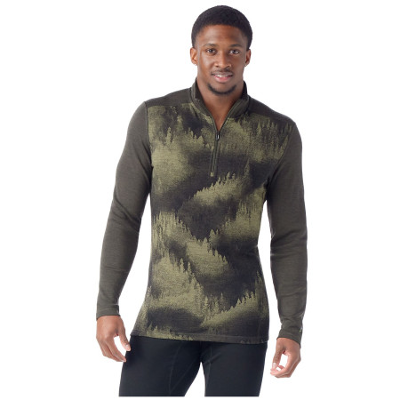 Męska koszulka Smartwool M Classic Thermal Merino BL 1/4 ZB