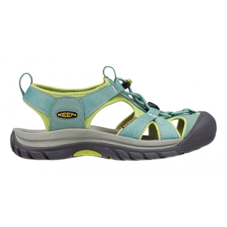Rozpakowane sandały damskie Keen Venice H2 W - Rozbalené niebieski MineralBlue/GreenGlow