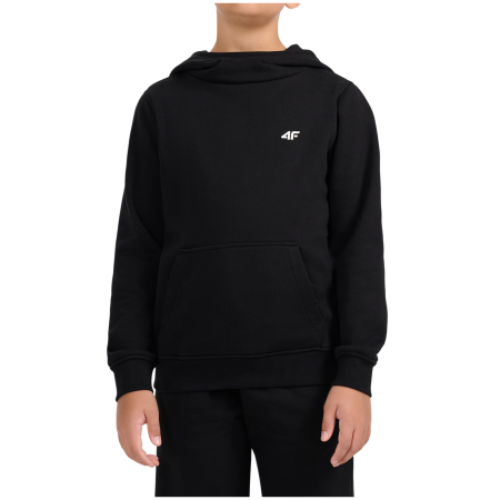 Bluza dziecięca 4F Sweatshirt F2751 Deep Black czarny Deep Black