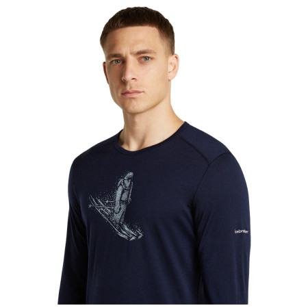 Męska koszulka Icebreaker Men Merino 200 Oasis LS Crewe SkiingYeti