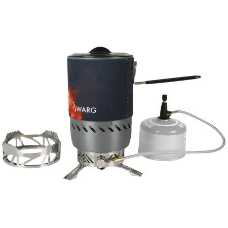 Kuchenka Warg Windzero czerwony red