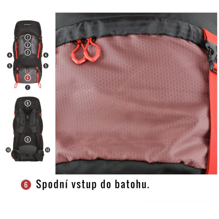 Plecak Husky Samont 60+10 L