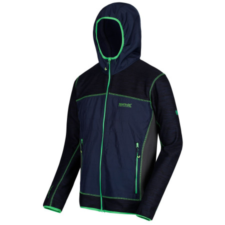 Kurtka męska Regatta Harra II Hybrid niebieski Navy/Navy