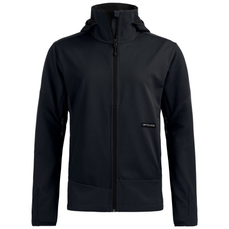 Damska kurtka softshellowa Ortovox Ortler Softshell Plus Jacket czarny Black Raven