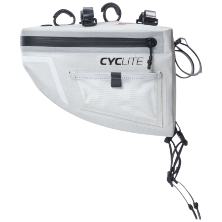 Torba na kierownicę Cyclite Handle Bar Aero Bag biały bílá