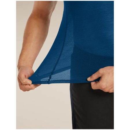 Męska koszulka Icebreaker M Mer 75 Cool-Lite Featherlight SS Crewe