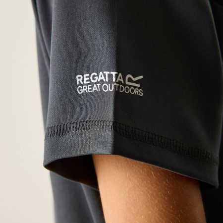 T-shirt dziecięcy Regatta Alvarado Seal Grey