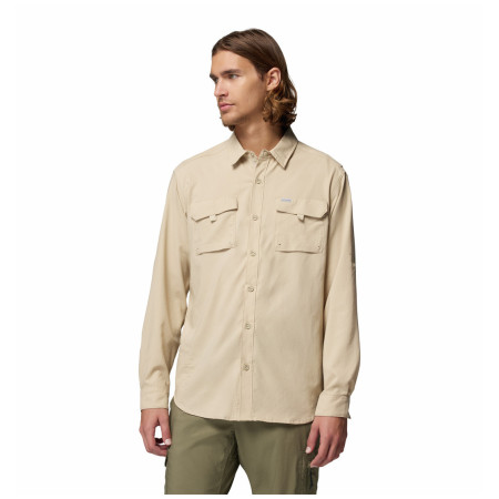 Koszula męska Columbia Silver Ridge™ Utility II LS Shirt beżowy Ancient Fossil