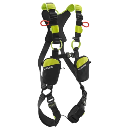 Uprząż Edelrid Flex Lite czarny/żółty oasis-night