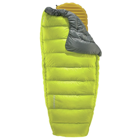 Péřový quilt Therm-a-Rest Corus HD Quilt 2°C żółty Sulphur/Storm