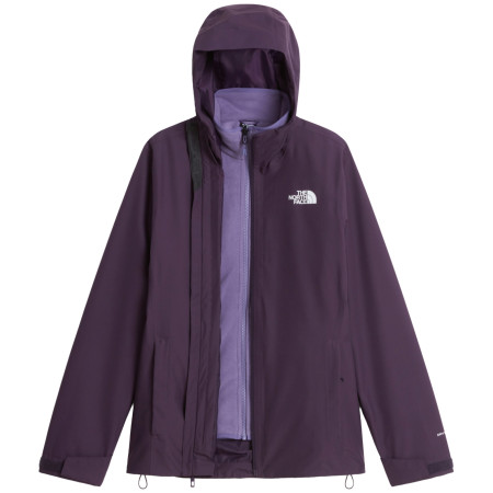 Kurtka damska The North Face W Quest Mono Triclimate fioletowy ENDLESS DUSK/GROUNDED P