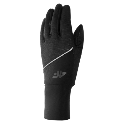 Rękawiczki 4F Gloves Fnk U182 czarny DEEP BLACK