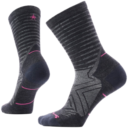 Skarpety Smartwool Women's Run Zero Cushion Crew Socks szary