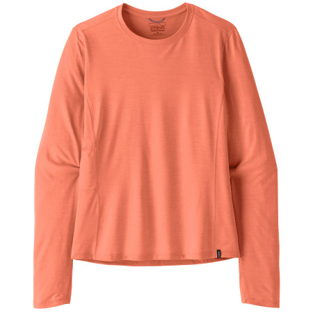 Koszulka damska Patagonia Women's Long-Sleeved Capilene Cool Sun Shirt pomarańczowy Mellow Melon - Peach Sherbet X-Dye