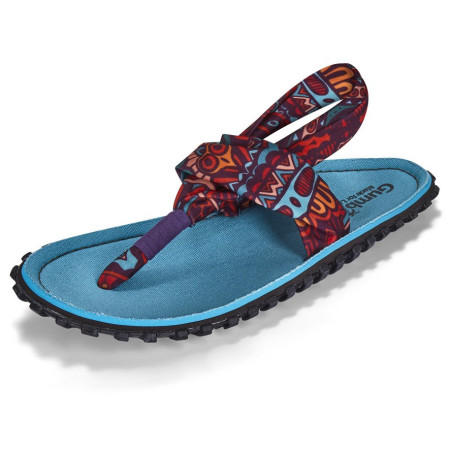 Sandały Gumbies Slingback Turquoise Vintage