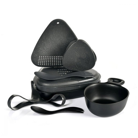 Zestaw naczyń Light My Fire Outdoor MealKit czarny slatyblack