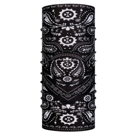 Komin wielofunkcyjny Buff Original czarny/biały new cashmere black