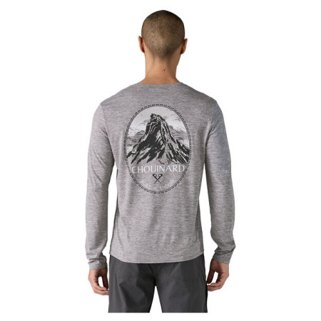 Koszulka męska Patagonia M's L/S Cap Cool Daily Graphic Shirt - Lands